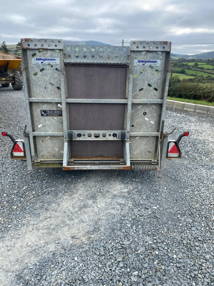 3.5 tonne indespension plant trailer - Image 1