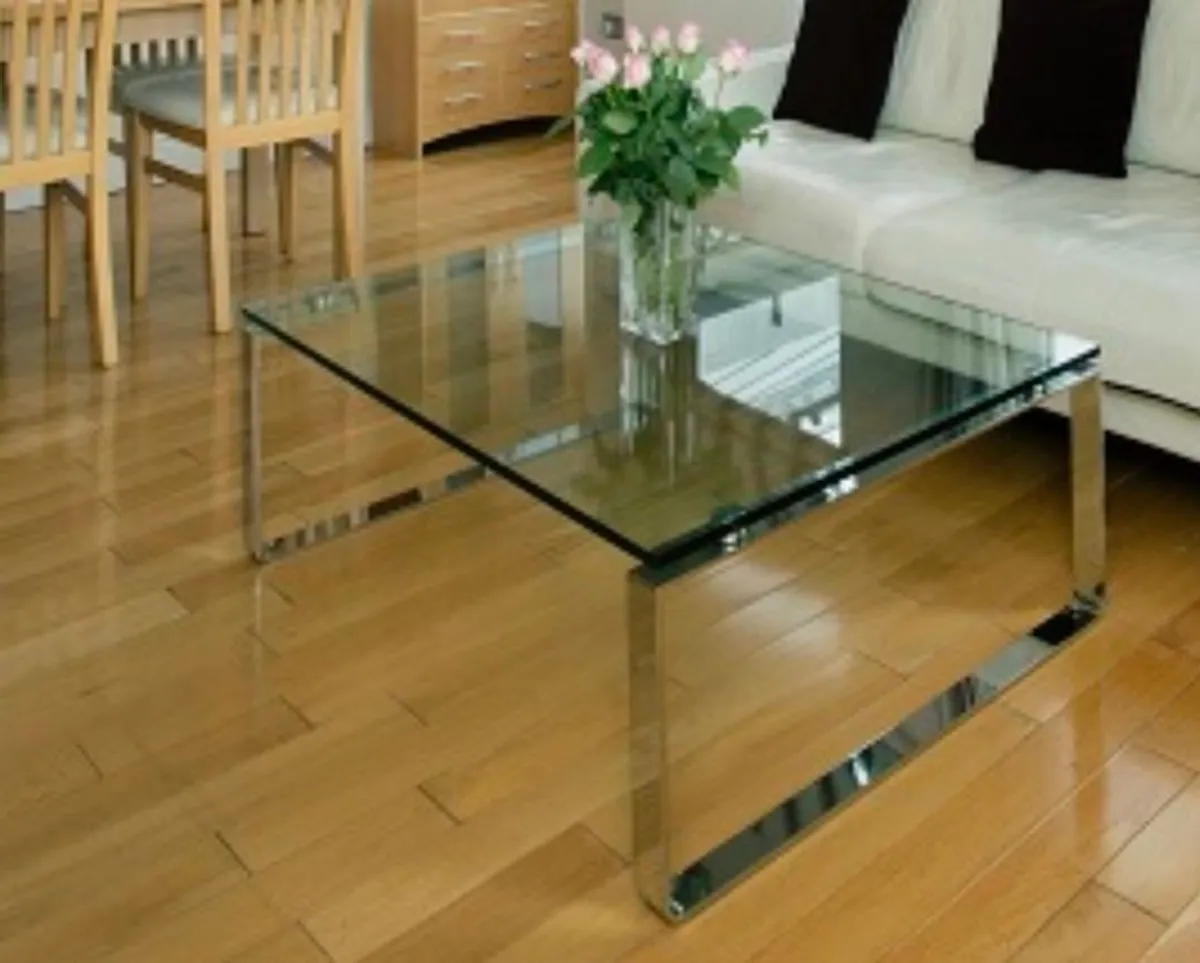 Coffee Table Rolf Benz (chrome)
