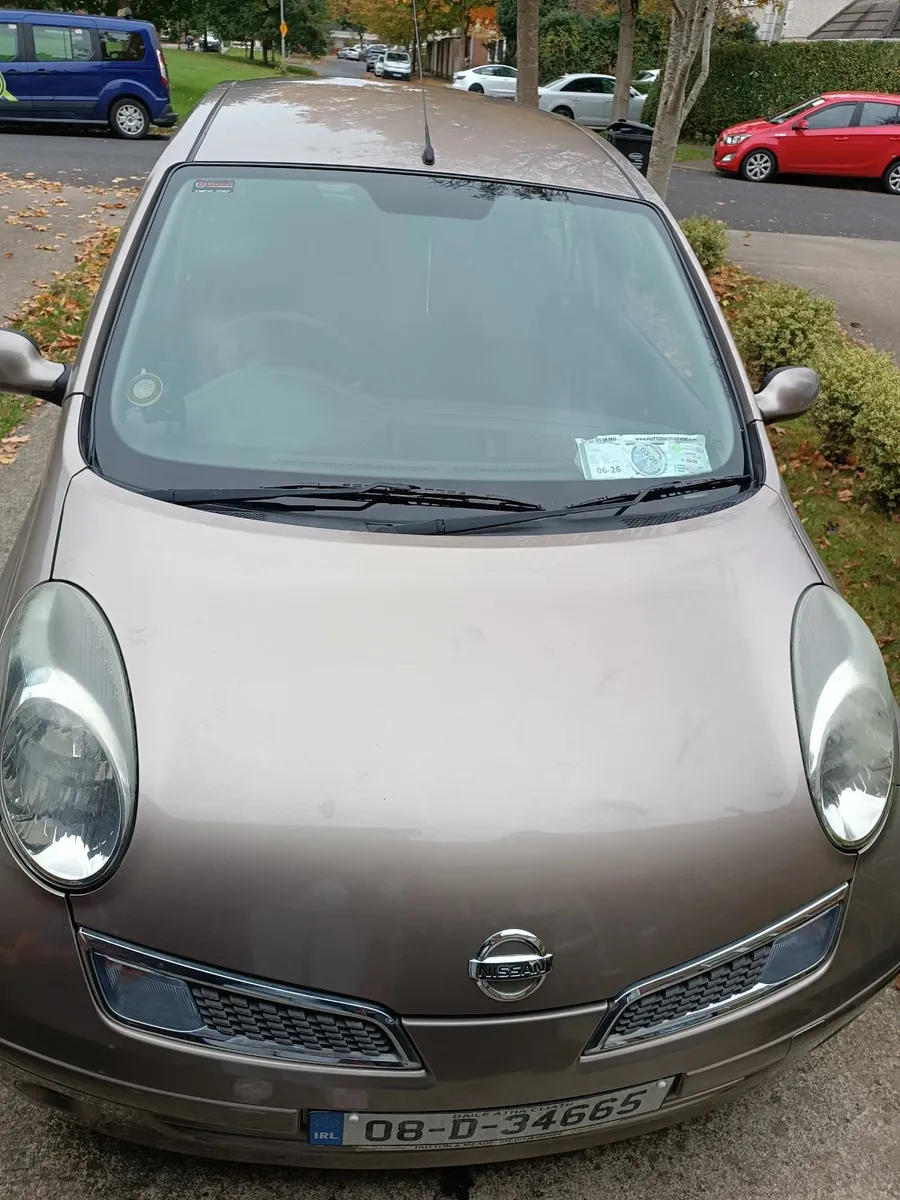 Nissan Micra 2008. Only 87.000km. New tires. - Image 1