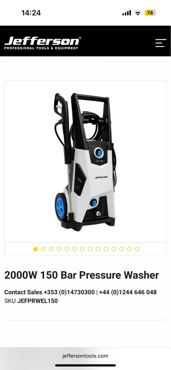 Jefferson Power washer - Image 1