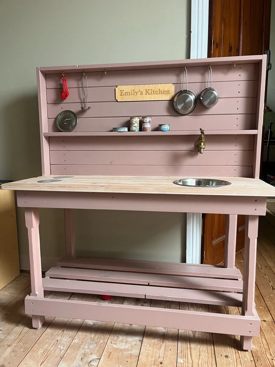 Kids Wooden kitchen - Image 1