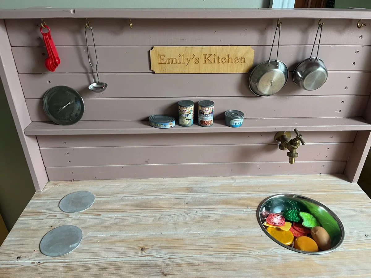 Kids Wooden kitchen - Image 3