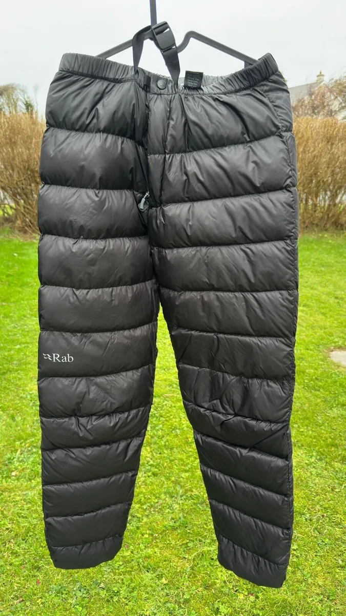 Rab Argon down trousers (mens) - 32" waist - Image 2