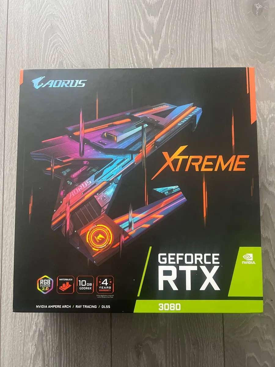 GIGABYTE AORUS GeForce RTX 3080 Xtreme WATERFORCE - Image 1