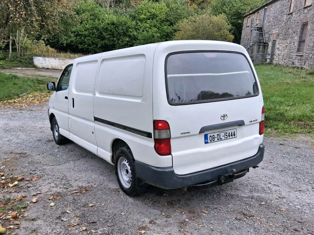 2008 Toyota hiace van €5200 - Image 3