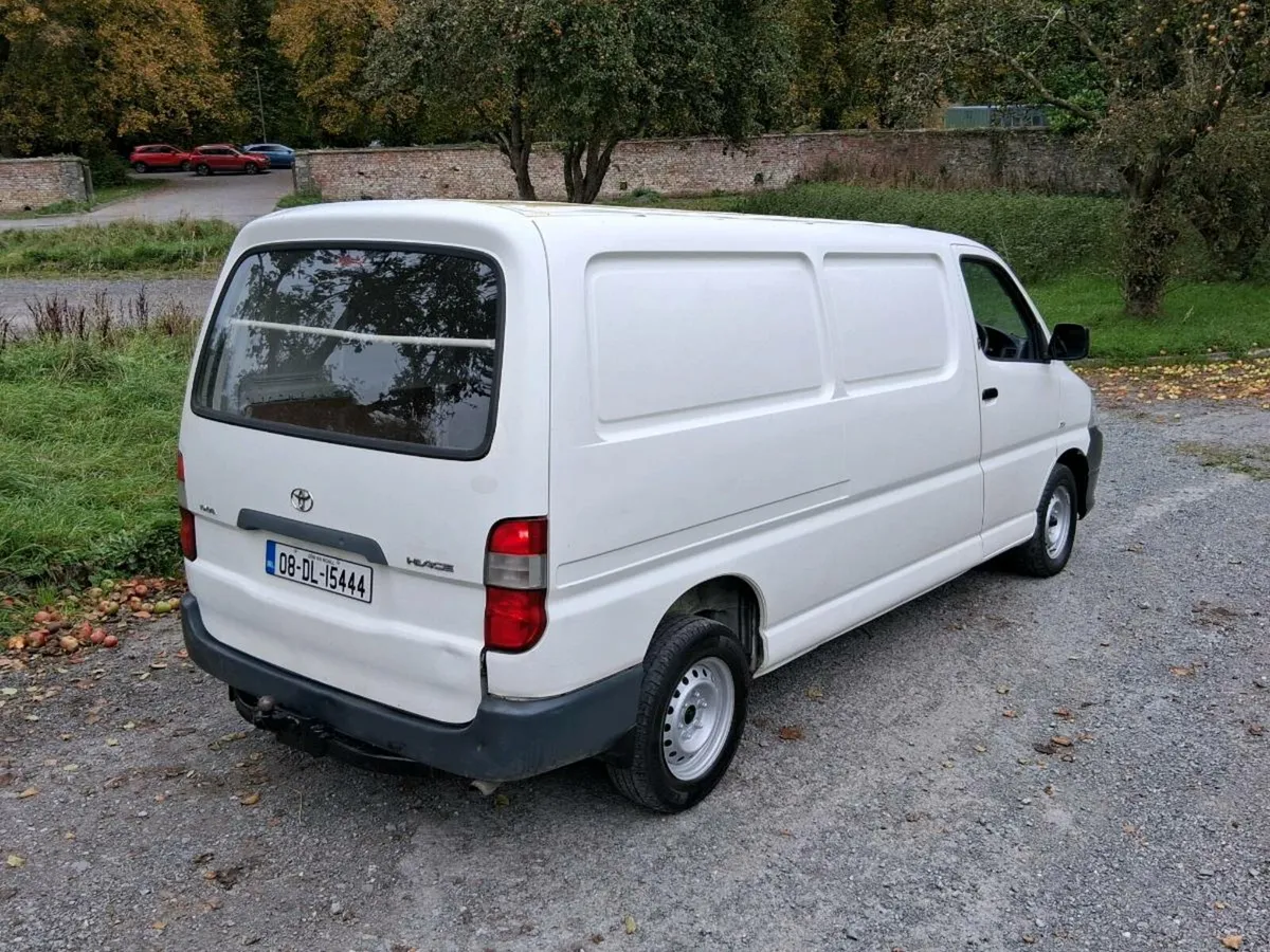 2008 Toyota hiace van €5200 - Image 4