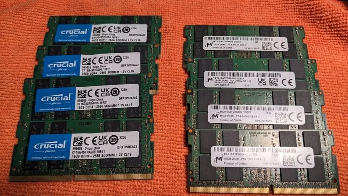 16GB laptop ram - DDR4
