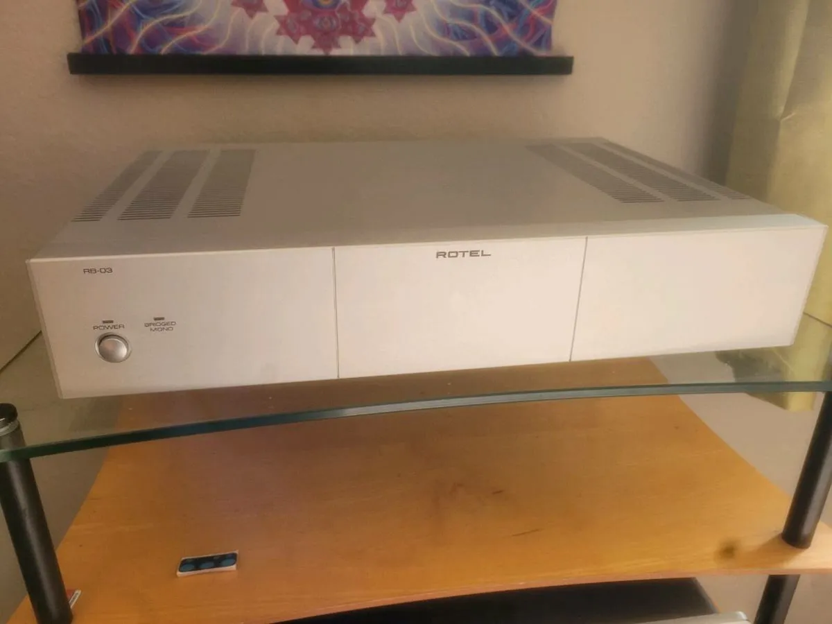 Rotel RB-03 power amplifier - Image 1
