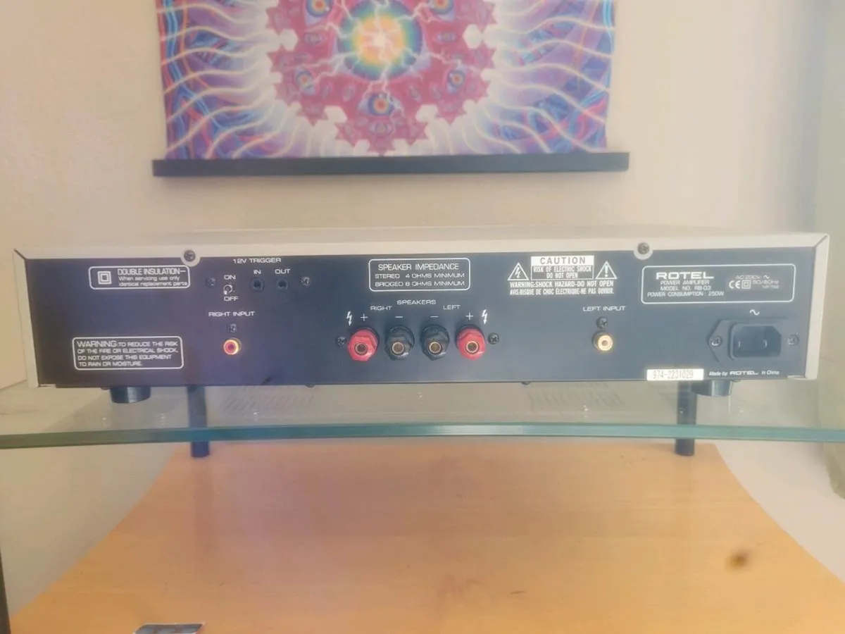 Rotel RB-03 power amplifier - Image 2