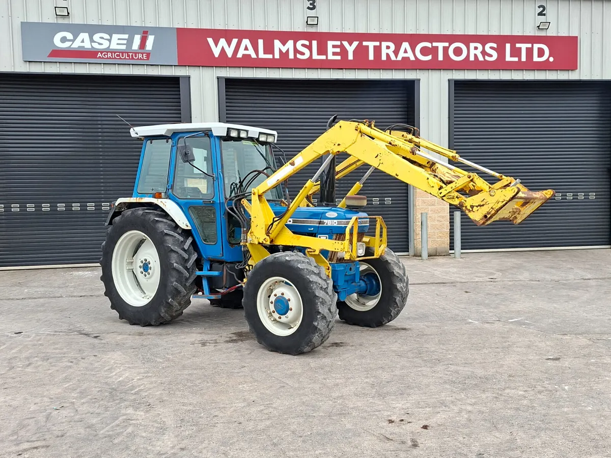 FORD 7810 & LOADER - Image 1
