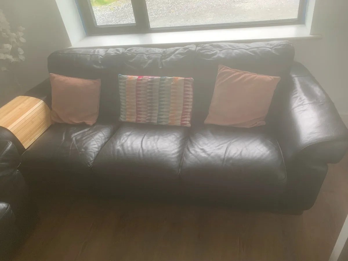 CouchesX2-Real Italian Leather - Image 1