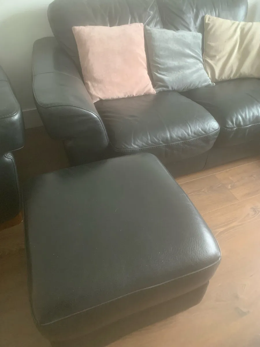 CouchesX2-Real Italian Leather - Image 2
