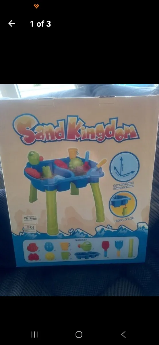 Sand table brand new in box. - Image 1
