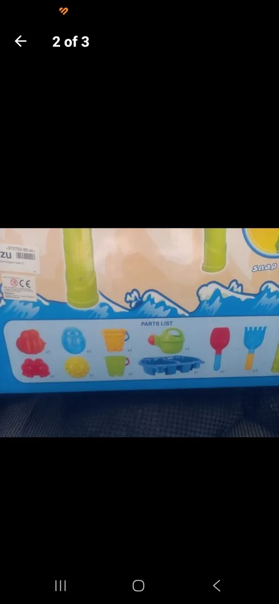 Sand table brand new in box. - Image 2
