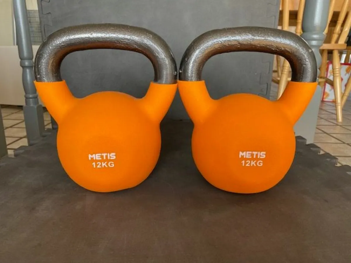 4 METIS NEOPRENE KETTLEBELLS - Image 1