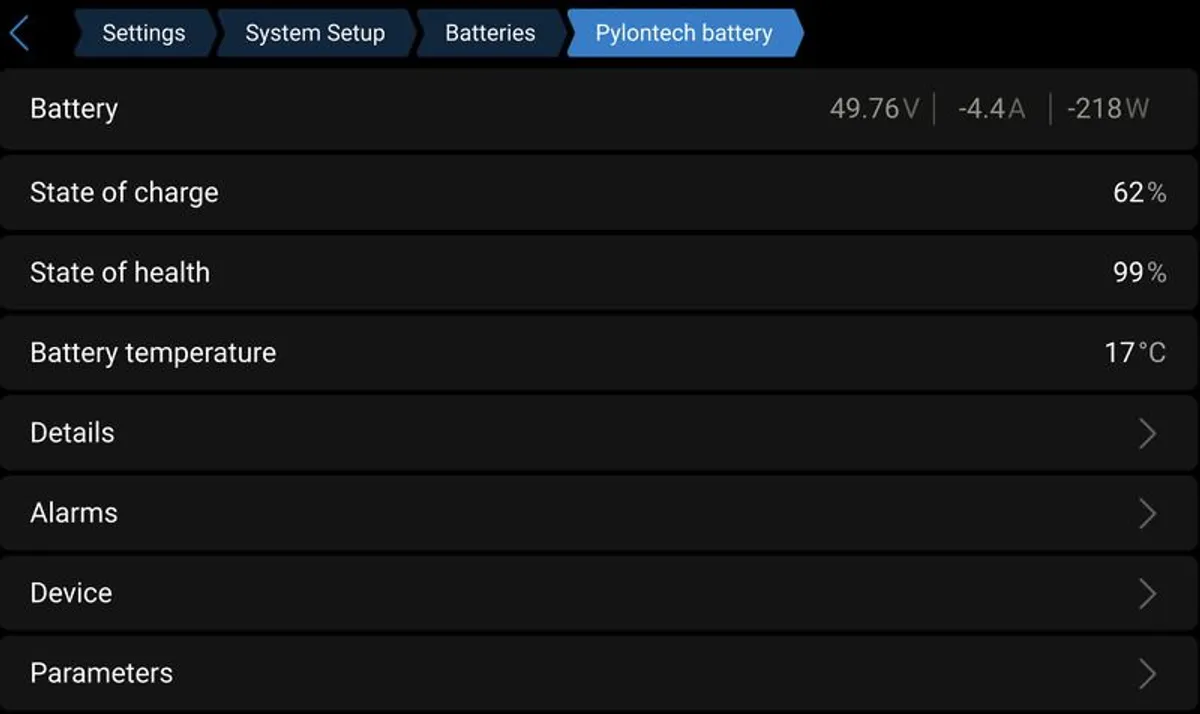 Pylontech UC5000 batteries and rack - Image 2
