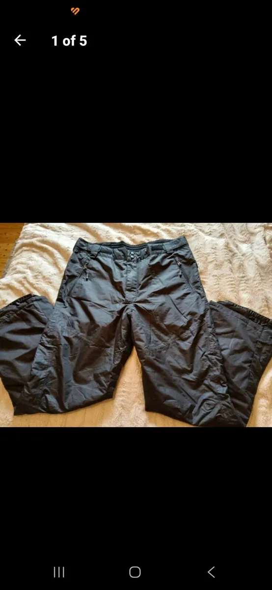 Brand new mens Crivit ski trousers Size 40 waist - Image 1