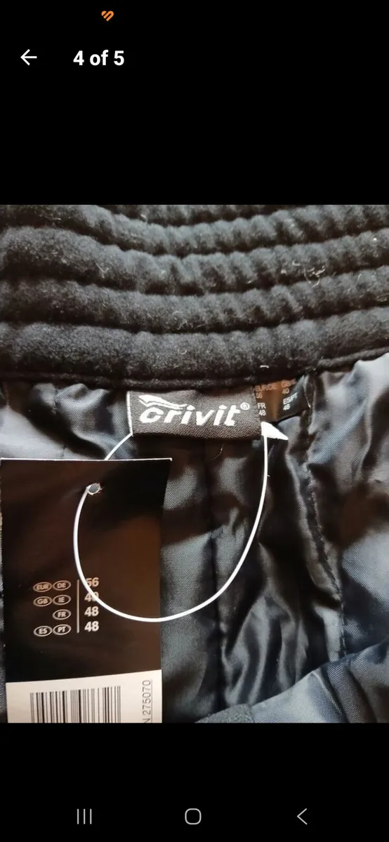 Brand new mens Crivit ski trousers Size 40 waist - Image 4