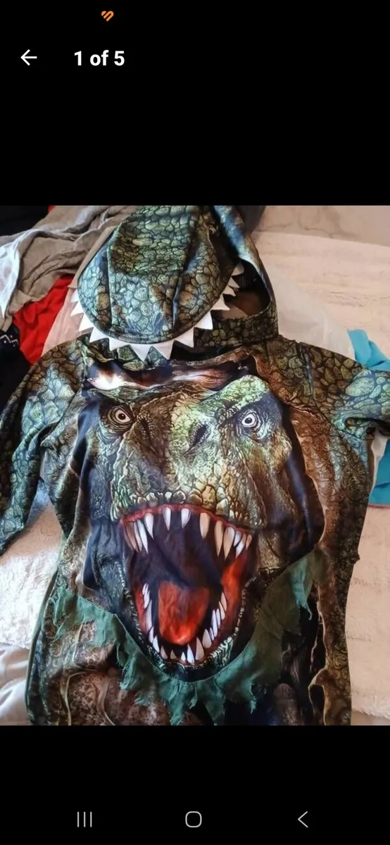 Dinosaur Halloween costume 9-10 yrs Brand new - Image 1