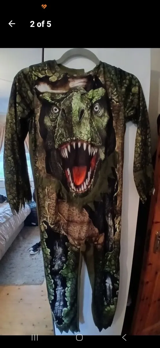 Dinosaur Halloween costume 9-10 yrs Brand new - Image 2