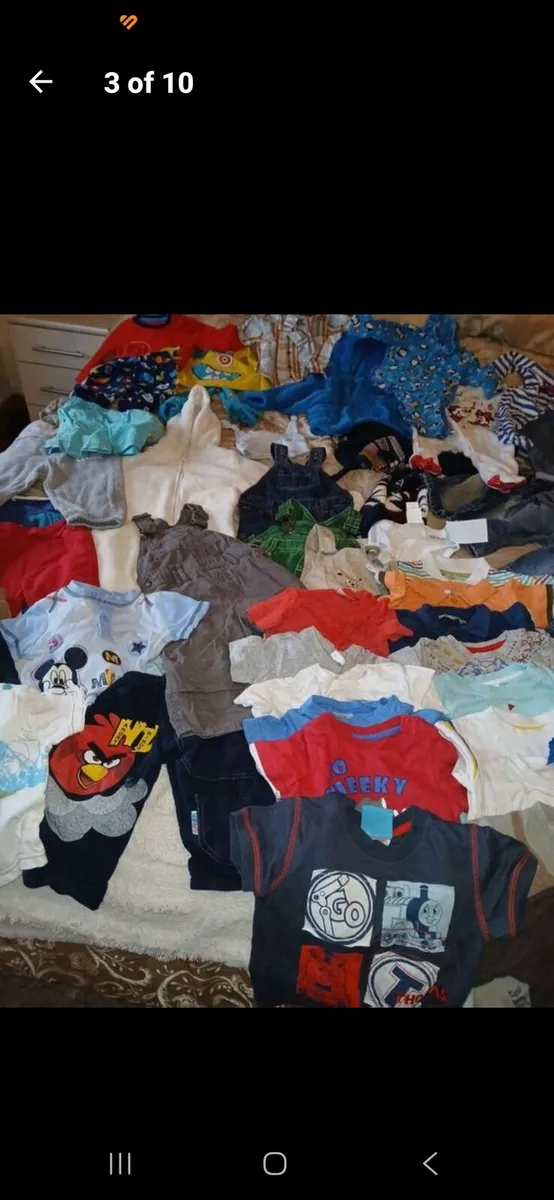Boys clothes bundle 6-9 and 9-12 months - Image 3