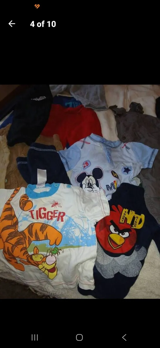 Boys clothes bundle 6-9 and 9-12 months - Image 4