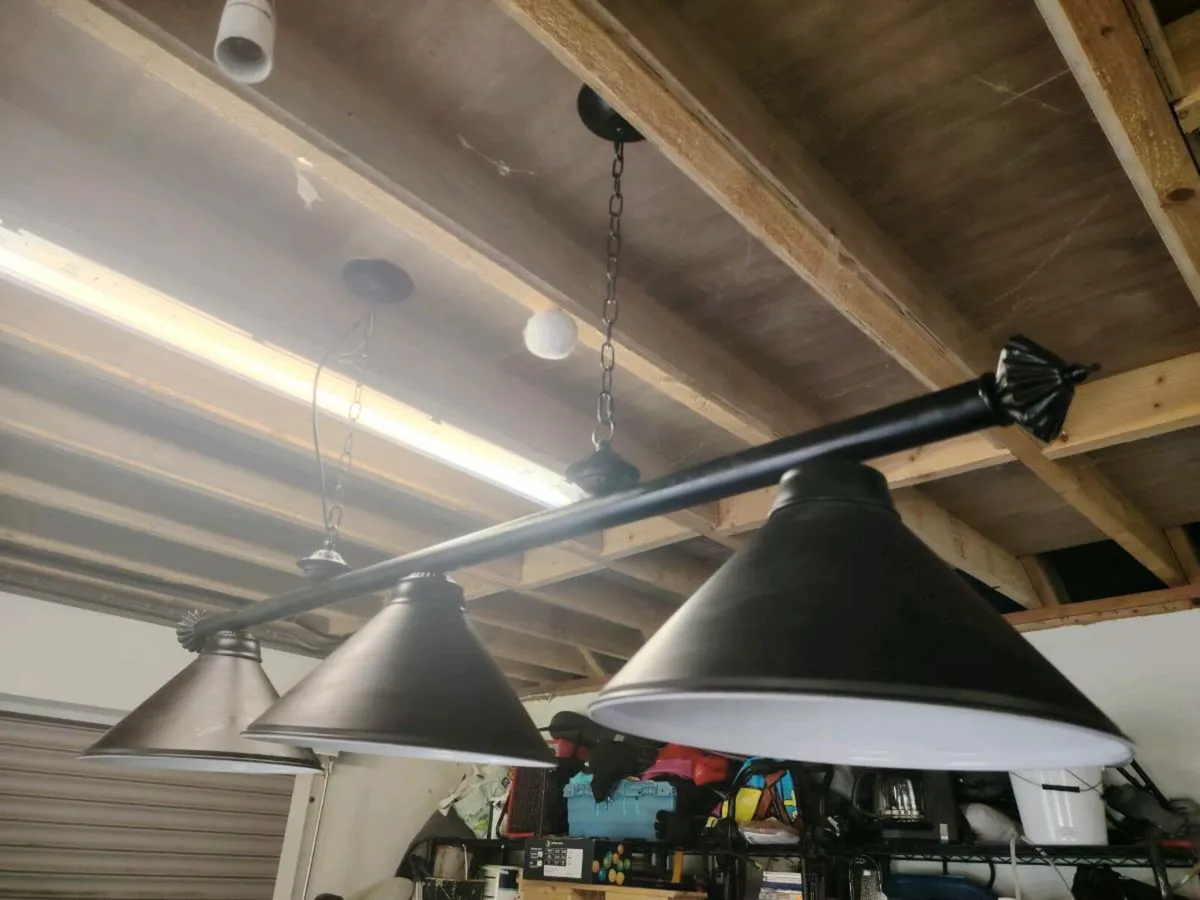 Pool table lights - Image 1