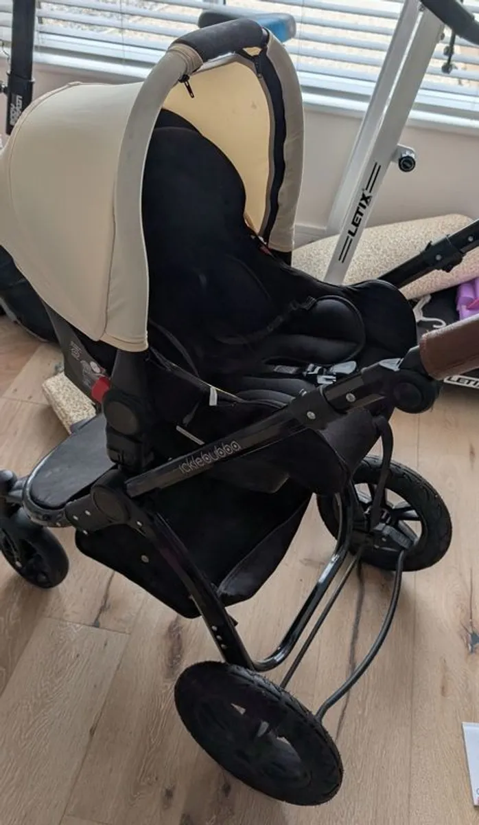 Ickle Bubba Stomp travel system pram buggy car seat - Image 4