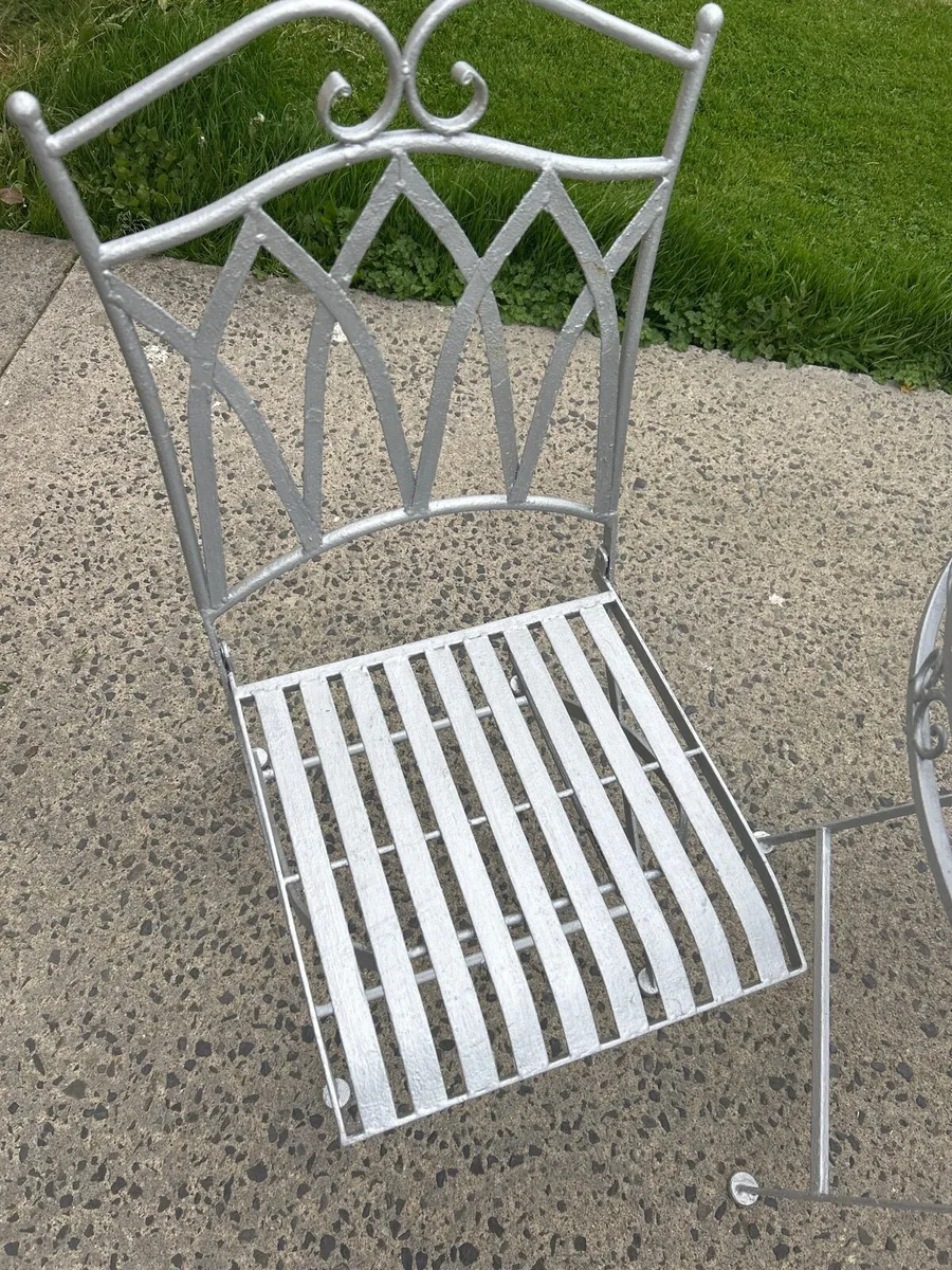 3 piece Bistro/garden set - Image 2