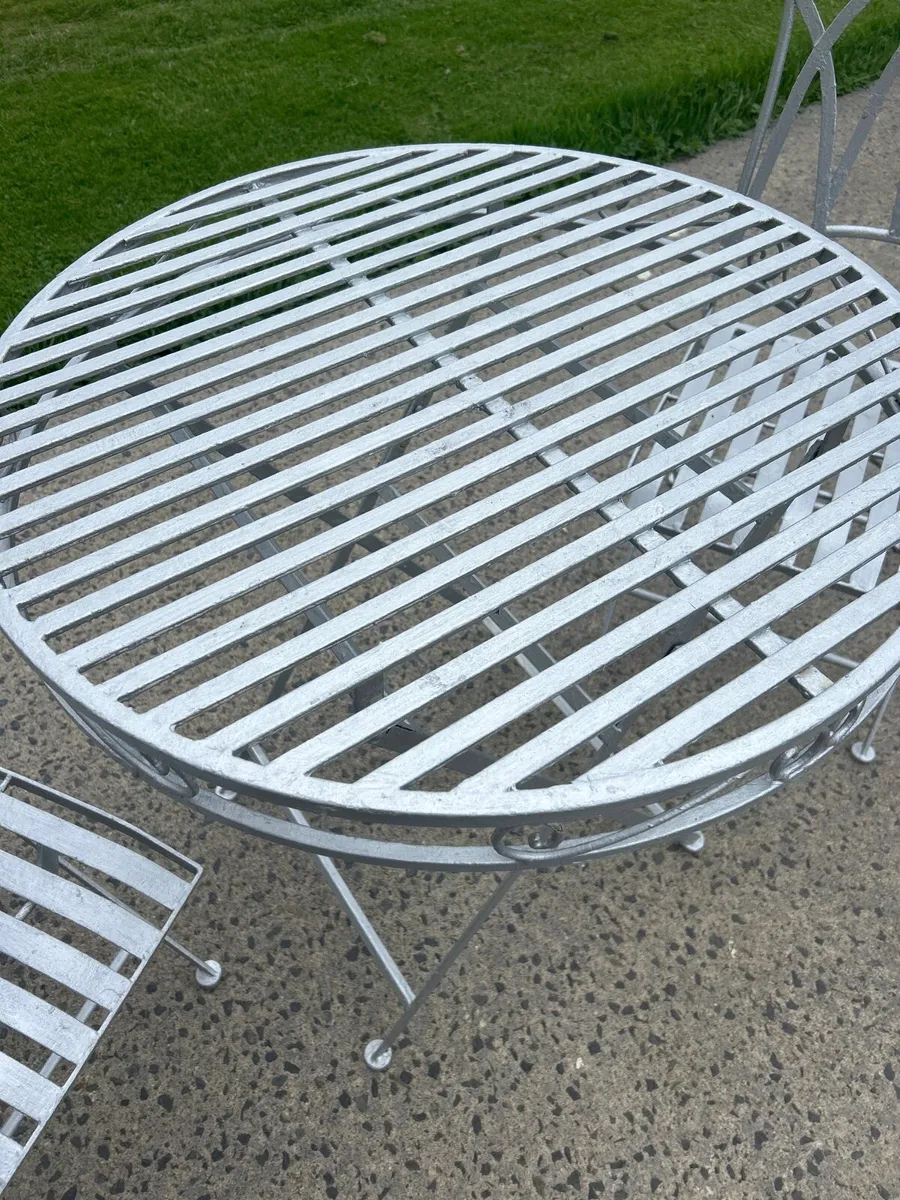 3 piece Bistro/garden set - Image 3