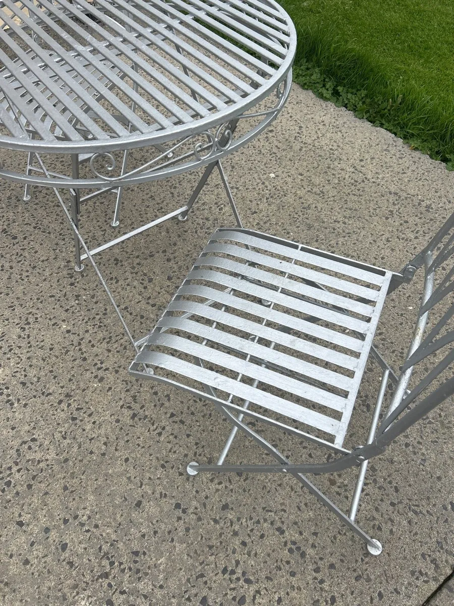 3 piece Bistro/garden set - Image 4