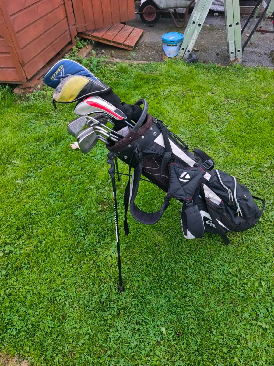 Golf clubs left handed - Image 1
