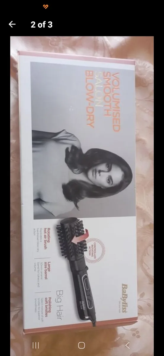 Babyliss electric blowdry brush - Image 2