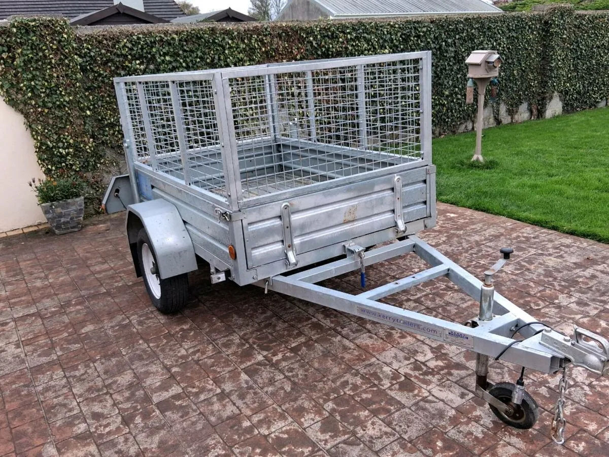 6x4 Galvanised trailer - Image 1