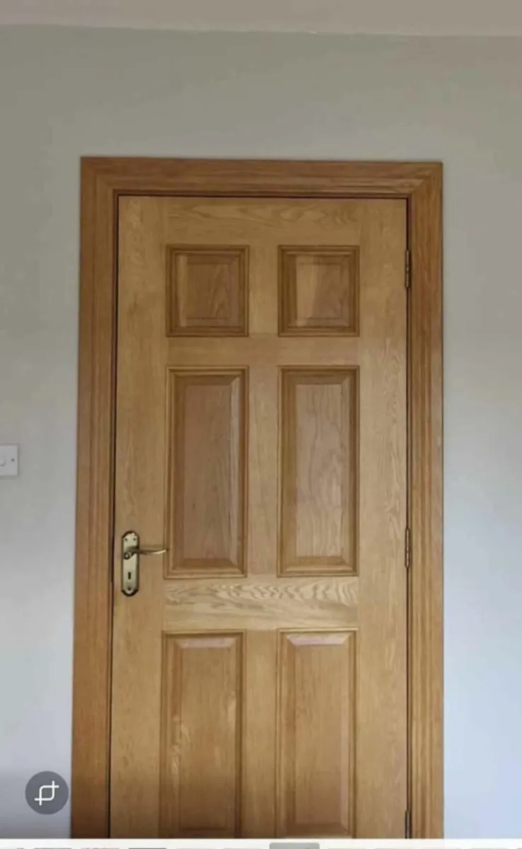 Solid Oak Door Interior - Image 1