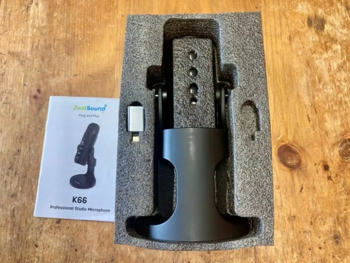 ZealSound K66 USB Studio Microphone - Image 2