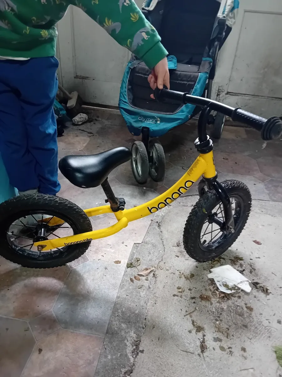 Kids banana bike
