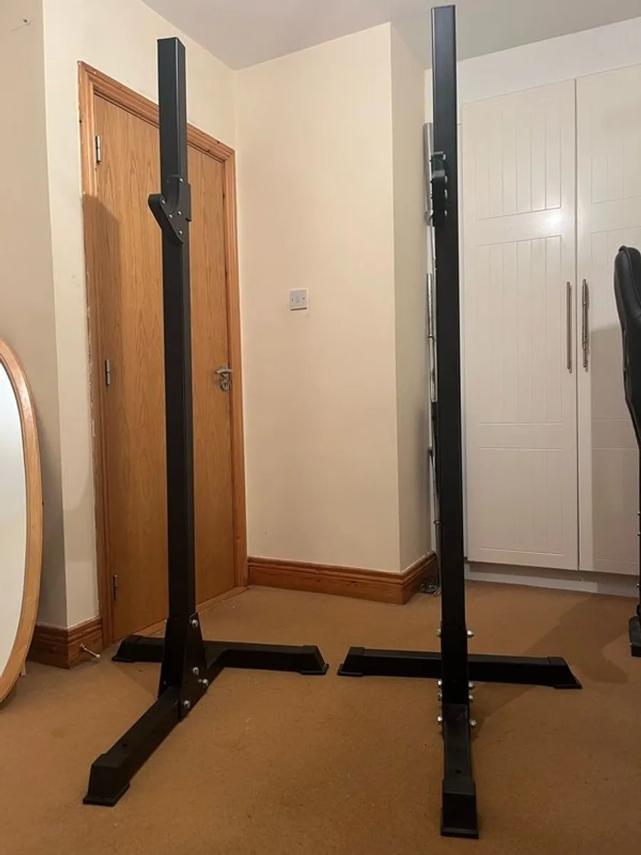 Hit Fitness PWR60 Free Standing Squat Stands - Image 1