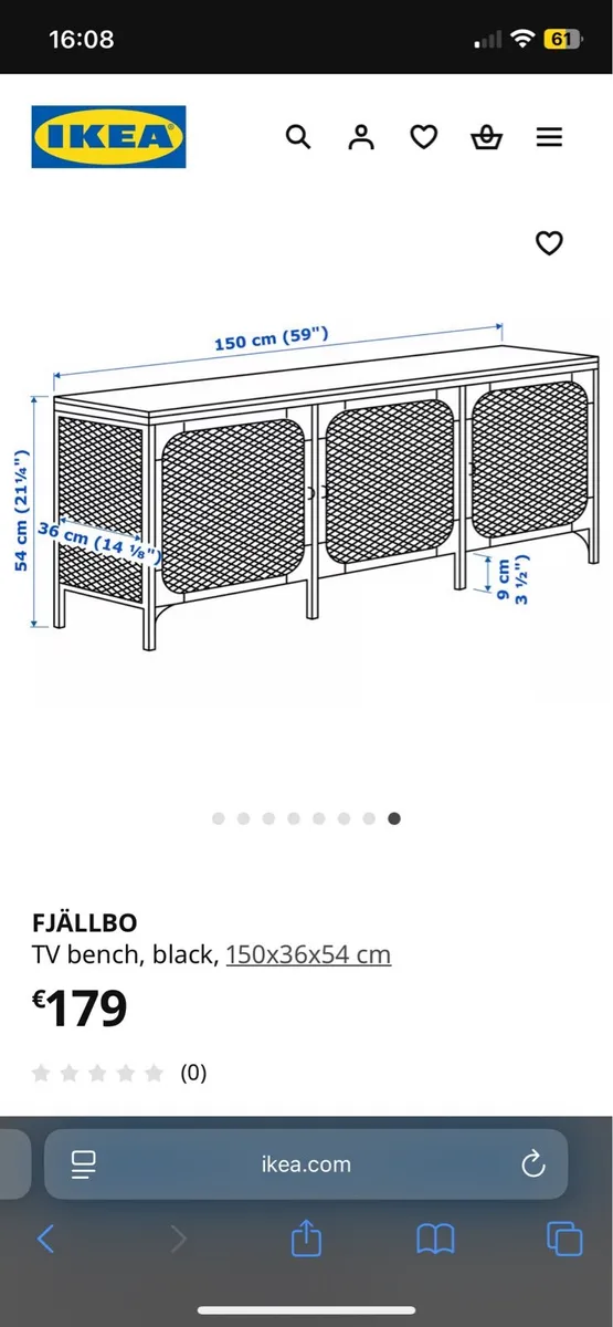 Tv stand IKEA FJALLBO - Image 3
