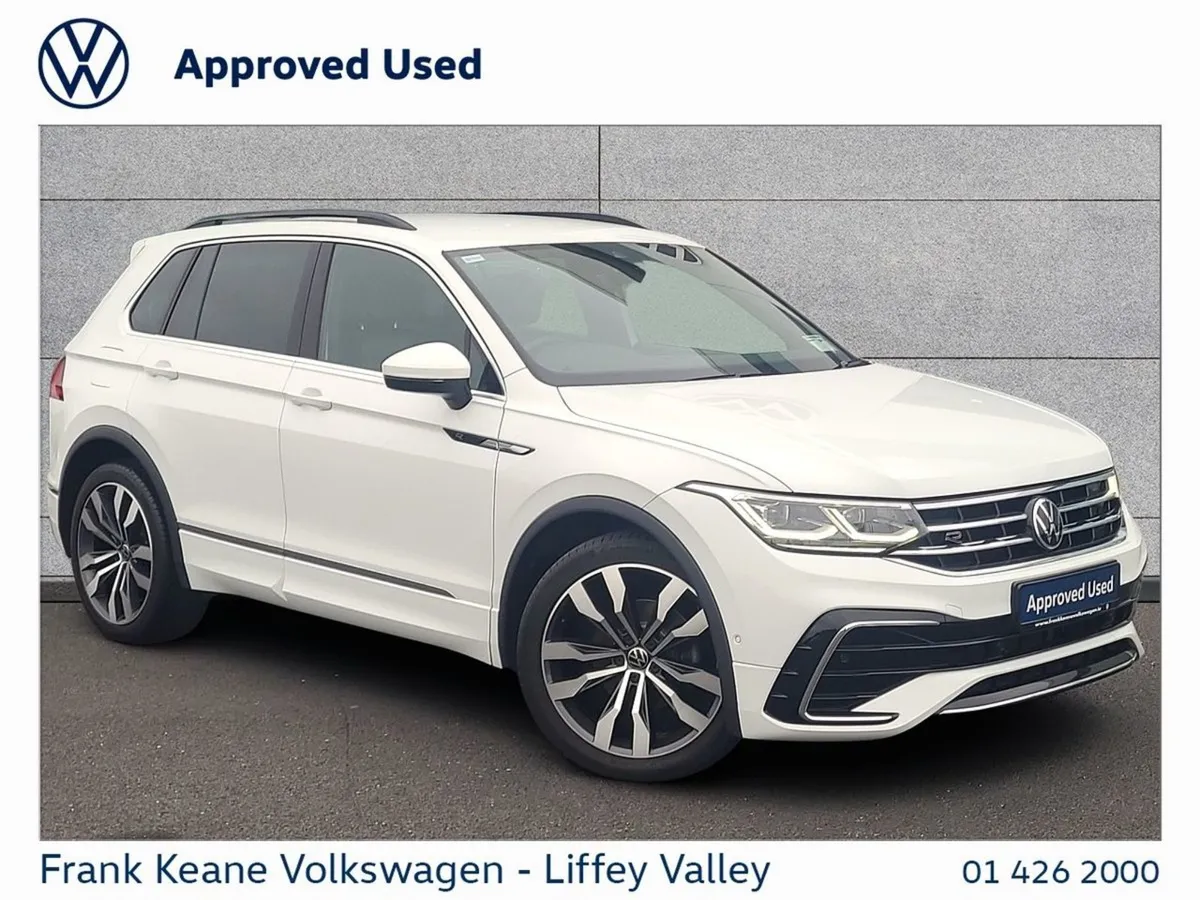 Volkswagen Tiguan R-line 2.0 TDI 150HP  pure Whit - Image 1