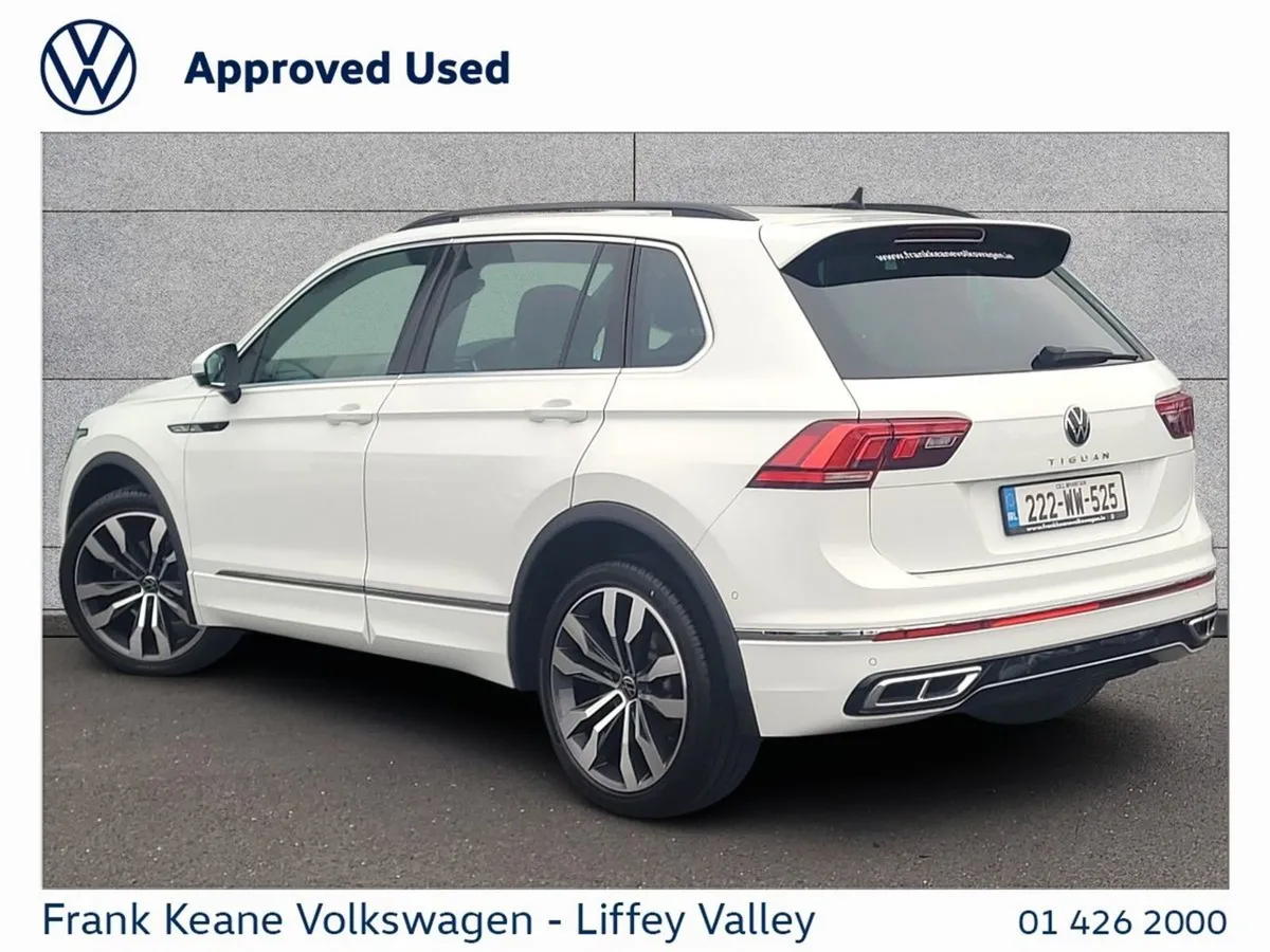 Volkswagen Tiguan R-line 2.0 TDI 150HP  pure Whit - Image 3