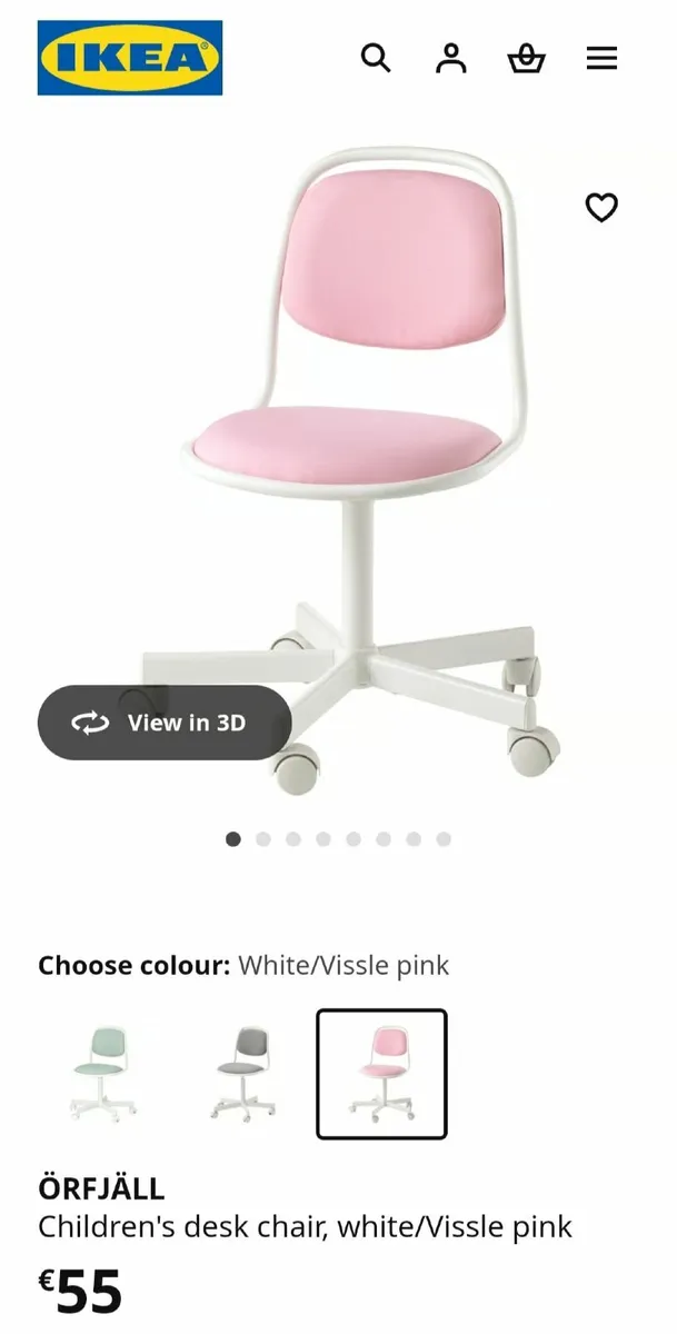 IKEA Örfjäll kids desk chair - Image 3