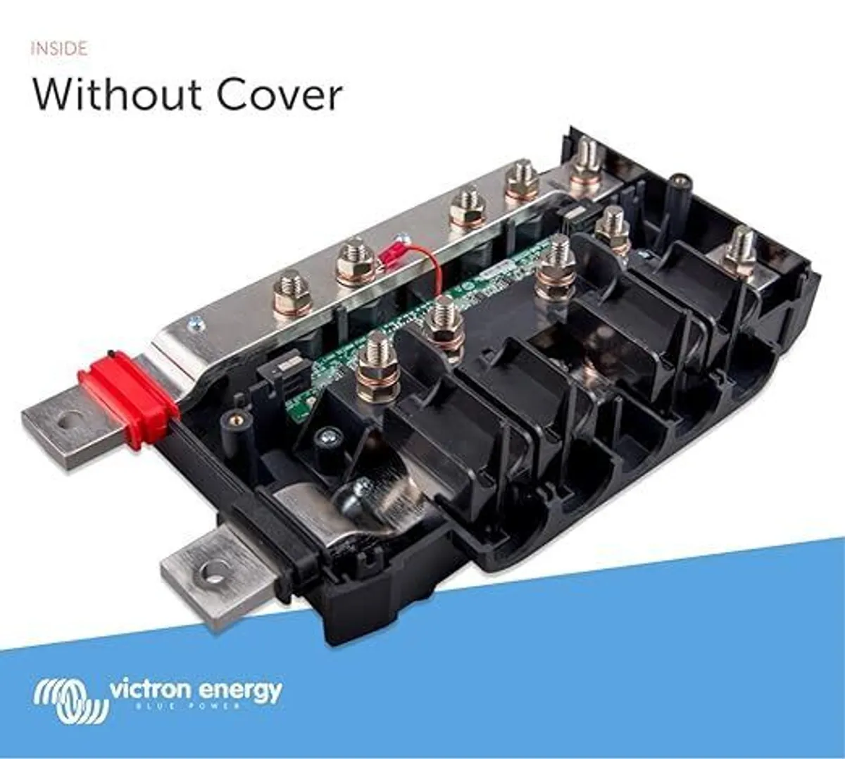 Victron Energy Lynx Distributor - Modular M10 DC Bus Bar with 4 Fuses - Image 3