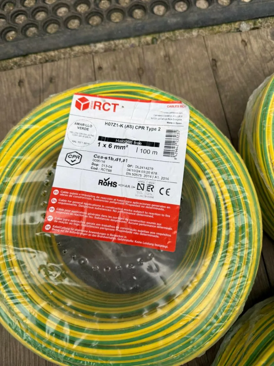 PVC-sheathed cable 6mm2 - Image 1