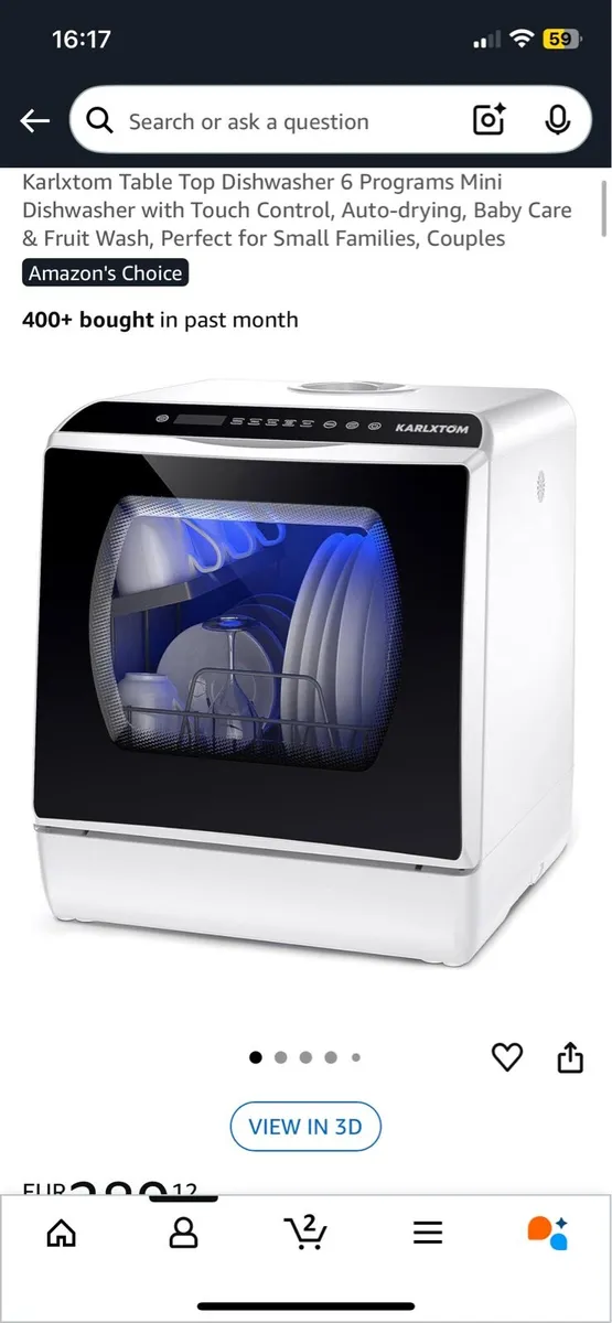 Tabletop dishwasher USED - Image 4