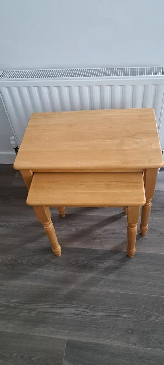 Table  and Curtains - Image 1