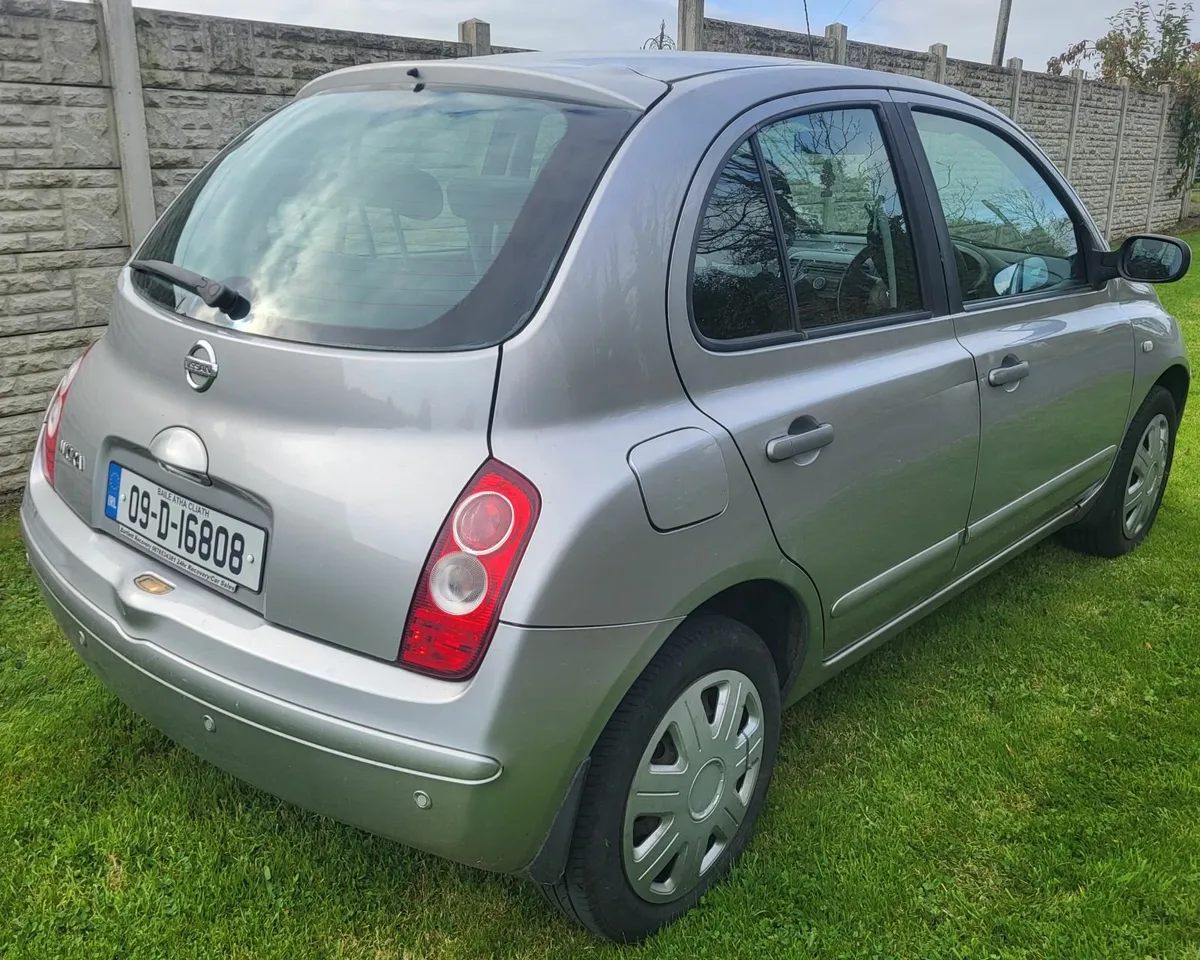 2009 MICRA 1.2L. NCT 9/26. TAX 4/26. - Image 3