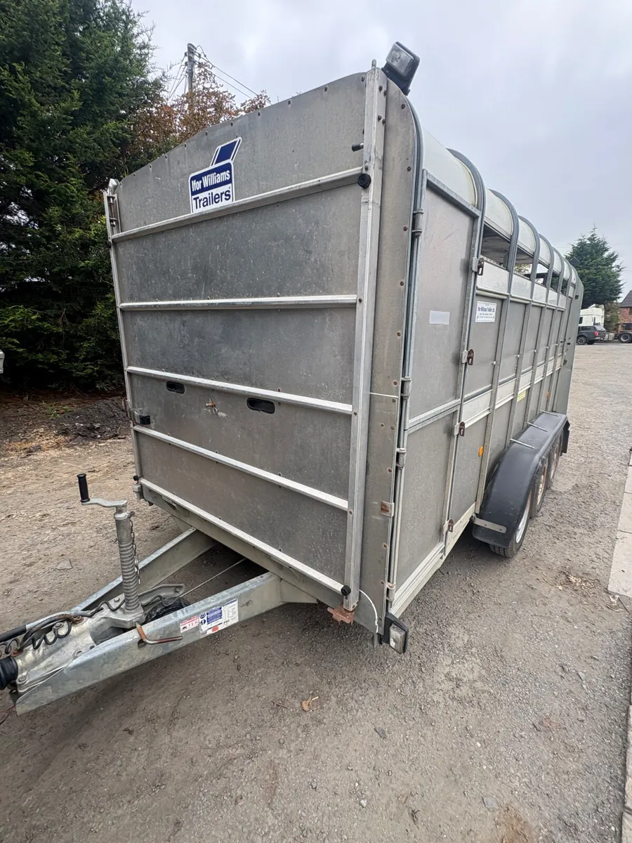 Ifor Williams 14ft cattle trailer - Image 1