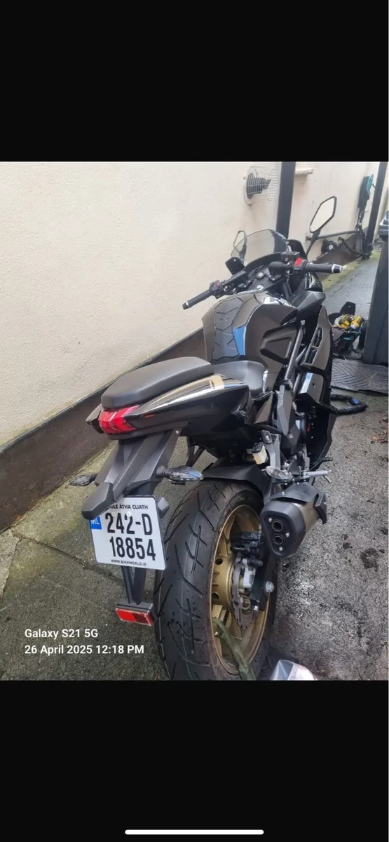 Black/gold lexmoto LXR125 - Image 4