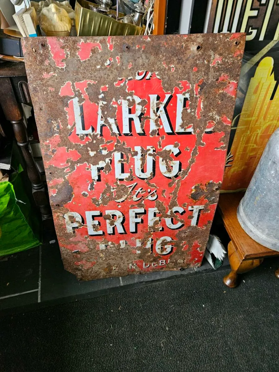 Vintage Clarkes Plug Tobacco Dublin - Image 1